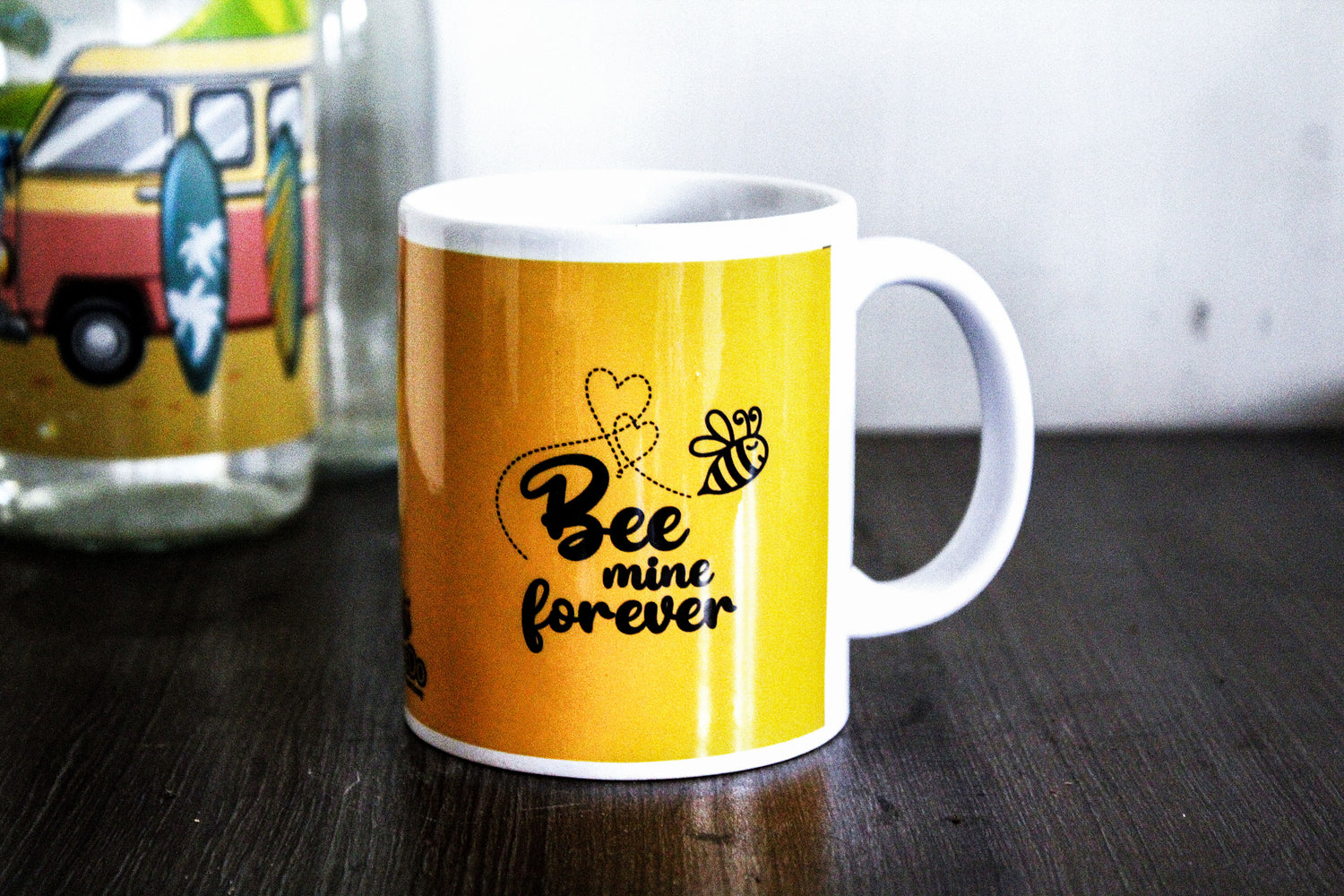 BeeDo Coffee Mugs - Cute, Funny and Adorable Honey Bee Theme 3D White Ceramic Coffee Mugs