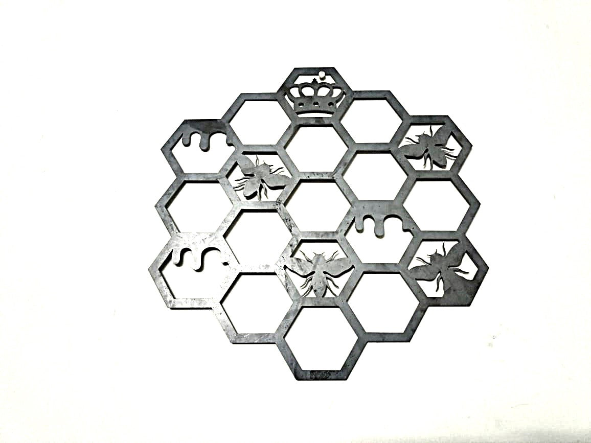 BeeDo Metal Laser Cut Wall Décor for Home, Office, Garden and Hotel and an Ideal Gifting