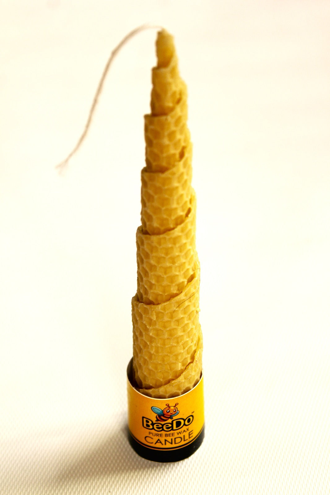 BeeDo 100% Pure Beeswax Handmade Pillar Candles (Big)