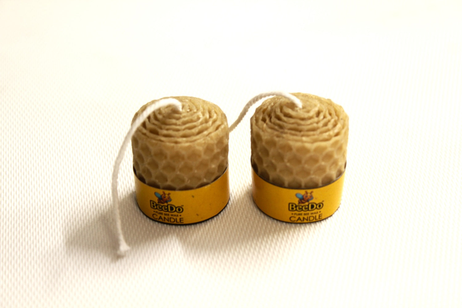 BeeDo 100% Pure Beeswax Handmade Pillar Candles (Small)